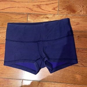 Navy Blue Lululemon Shorts